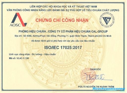 Công Ty Hiệu chuẩn Thiết bị Đo lường tại Bình Dương – Hiệu chuẩn Miền Nam 1